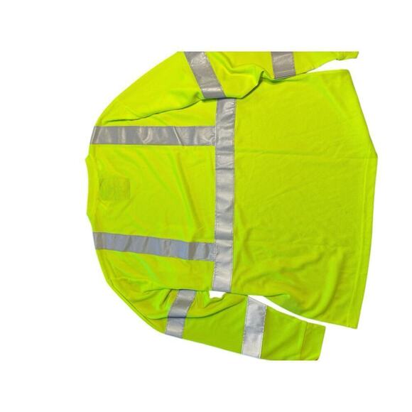 Tri-Mountain Reflective T-Shirt Size L Yellow/Silver NWT - Picture 7 of 8